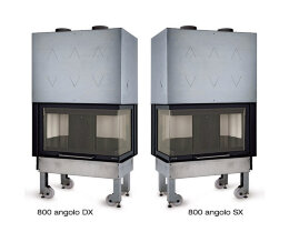 Каминная топка La Nordica Monoblocco 800 Angolo DX